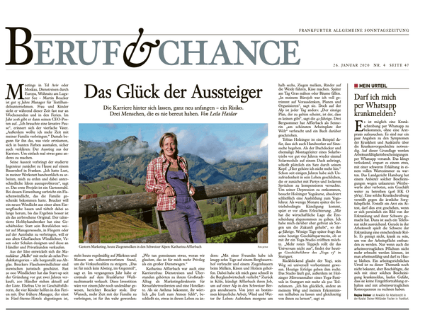 Franktfurter Allgemeine Sonntagszeitung - 26. Januar 2020 NR. 4 - MaBe®