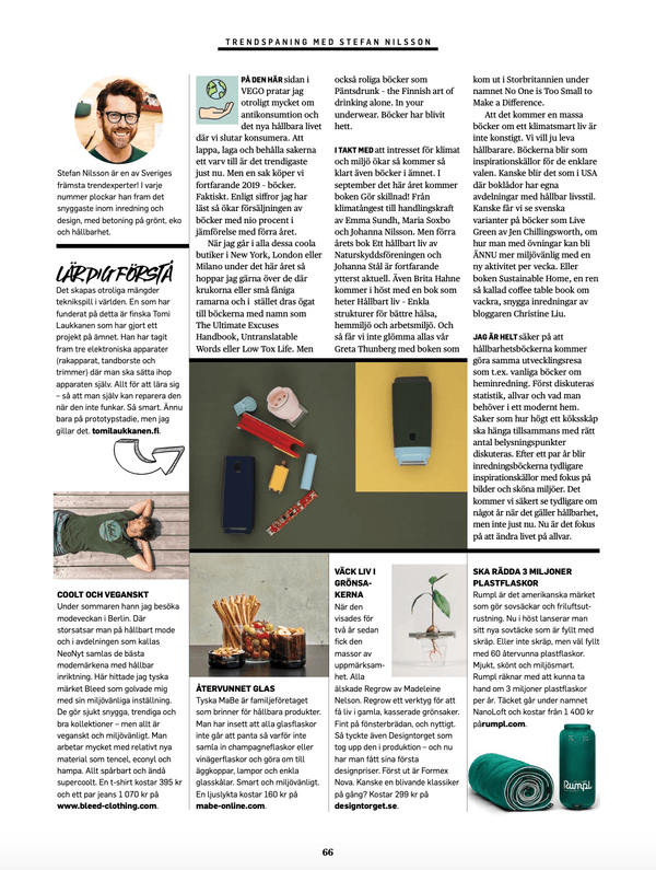 VEGO - Trendspaning med Stefan Nilsson - MaBe®