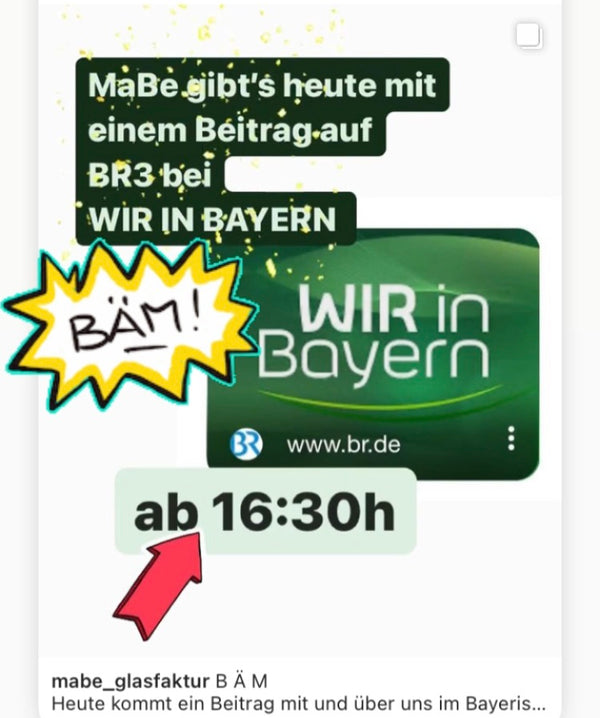 Wir in Bayern - BR Fernsehen - Beitrag vom 28.02.2024 - MaBe®