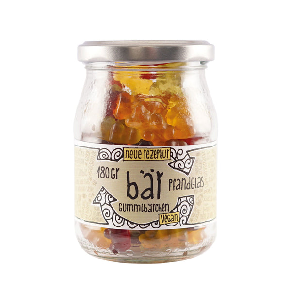 Bär – Gummibären – im Pfandglas BIO vegan von GUTDING - MaBe®