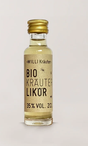 Willi Bio - Kräuter Likör - von herr biene