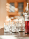 Glas - Upcycling aus der leeren Campari Flasche - der Hit