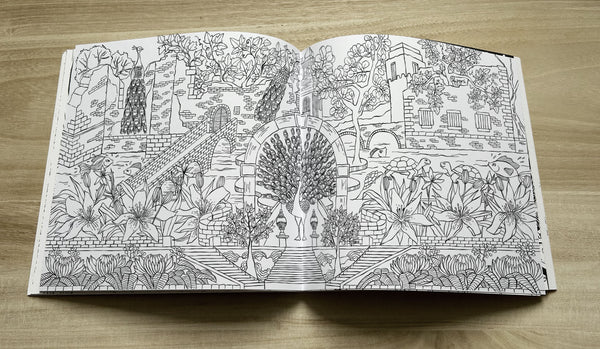 Aschaffenburger Ausmalbuch - Eine phantastische Reise von Michael Franz