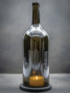 Windlicht Frankfurt am Main Skyline 1,5 l Bordeaux oliv - MaBe®