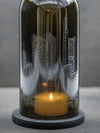 Windlicht Frankfurt am Main Skyline 1,5 l Bordeaux oliv - MaBe®