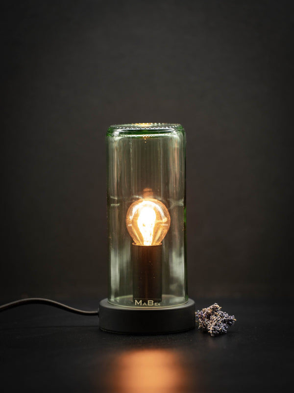 Bauhaus Licht - Tischlampe Upcycling 18 cm hoch