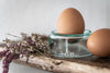 Eierbecher - UPCYCLING aus Weinflaschen - nachhaltige Frühstückstisch
