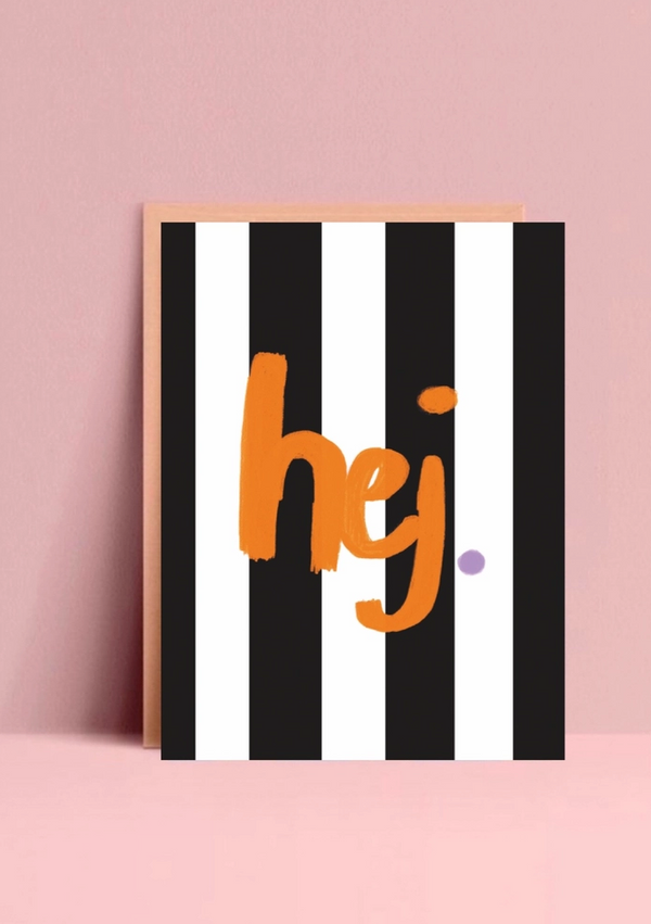 hej. - witzige Postkarte von Ute Arnold - hej ibiza - MaBe®