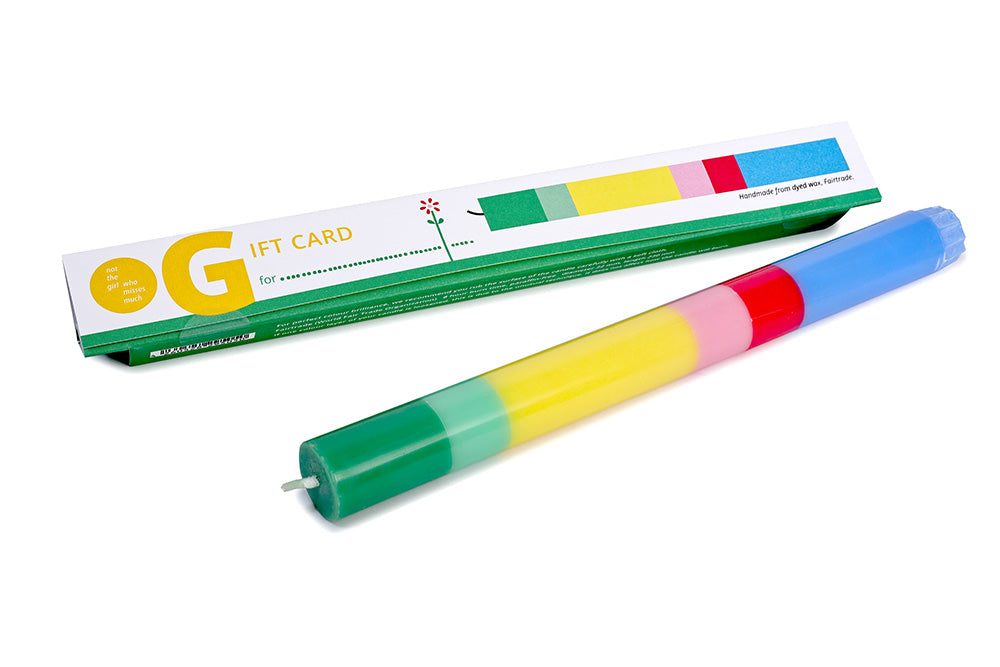 Gutschein Grußkerze - notthegirlwhomissesmuch - Name drauf 🖊️ fertig