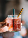 Better together ☀️ Trink Glas mit Lasergravur - CHEERS auf uns !