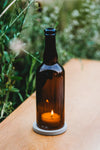 Bier Windlicht aus den Benelux Ländern 🇧🇪 erkennbar an der Korkmündung