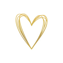 Goldenes Herz 💛 Cocktail Servietten - von ppd
