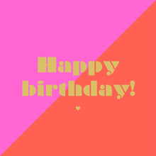 Happy Birthday ❤️ 🧡💛 gute Laune Servietten - von ppd