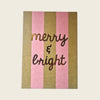 merry & bright 🩷💛schöne dicke Postkarten von Ava &Yves