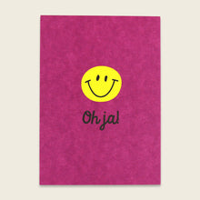 Oh Ja 💛 Postkarte 💜  von Ava & Yves