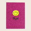 Oh Ja 💛 Postkarte 💜  von Ava & Yves