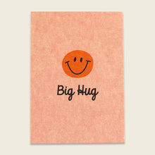 Big Hug  🟠💜 Postkarte von Ava & Yves