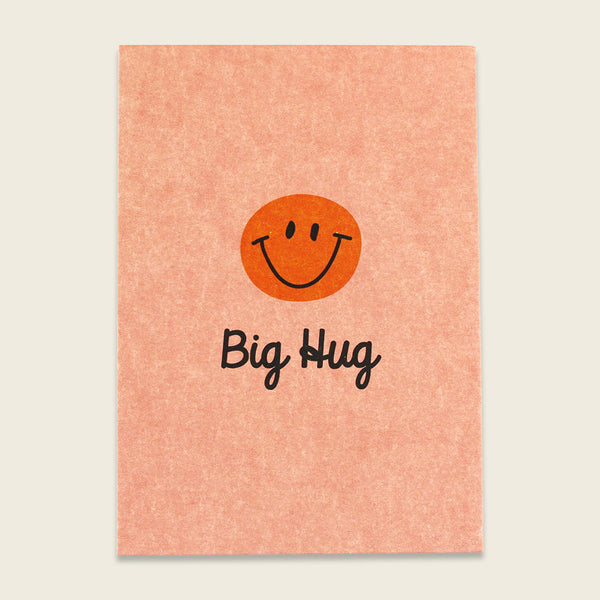 Big Hug  🟠💜 Postkarte von Ava & Yves