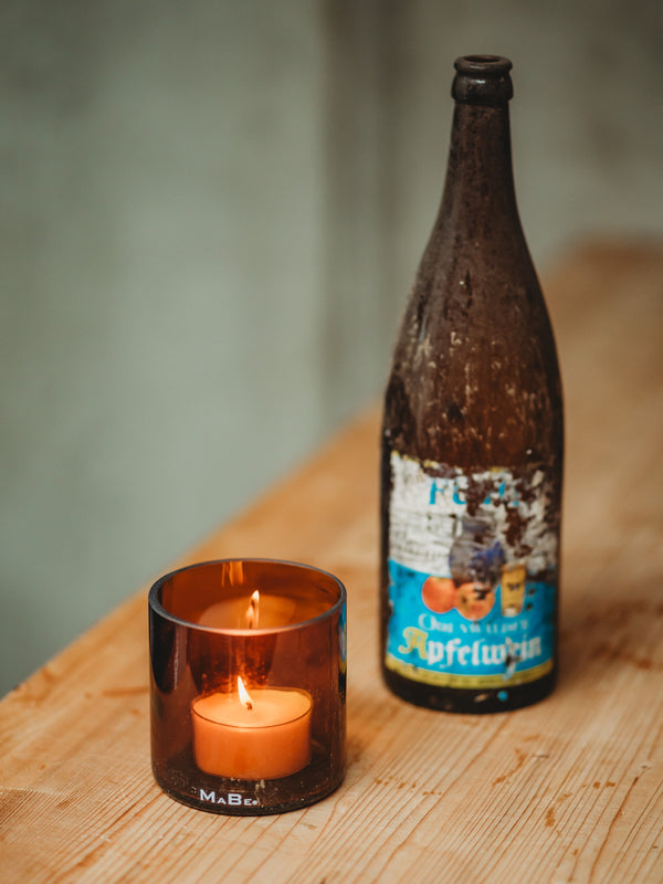 Teelichthalter 💚🤎 für leuchtende Augen & zauberhafte Stimmung