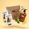 Geschenk-Set Good Karma Seife Ingwer/Bergamotte - FOR THE PLANET: Nachfüllen statt wegwerfen