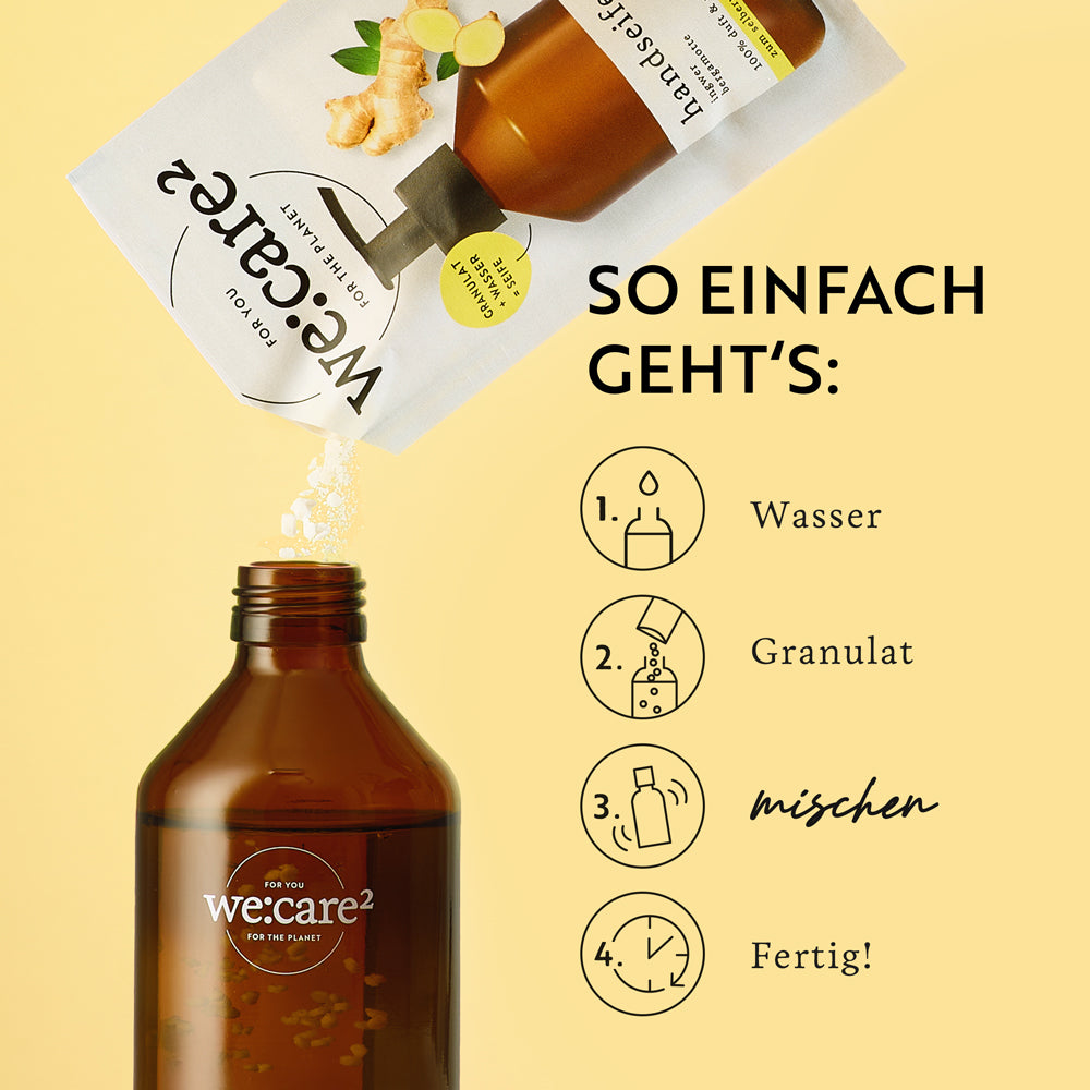 Geschenk-Set Good Karma Seife Ingwer/Bergamotte - FOR THE PLANET: Nachfüllen statt wegwerfen