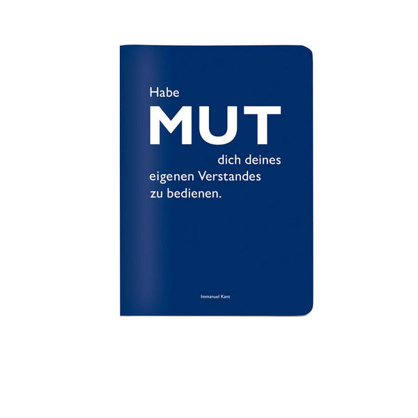 "Habe MUT dich deines eigenen Verstandes zu bedienen." Immanuel Kant - Heft DINA6 von CEDON