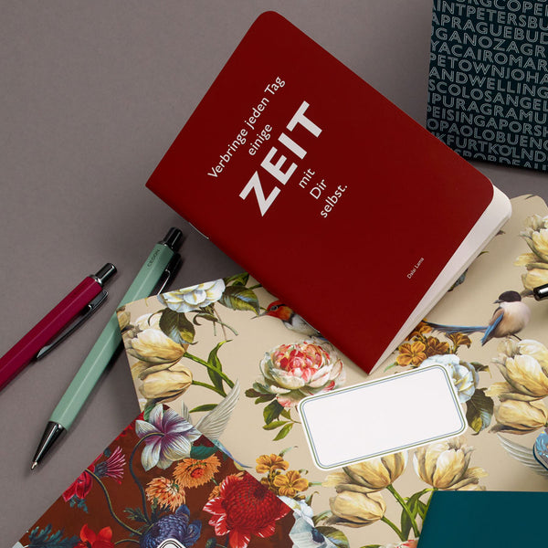 "Verbringe jeden Tag einige ZEIT mit Dir selbst." Dalai Lama - Heft DINA6 von CEDON