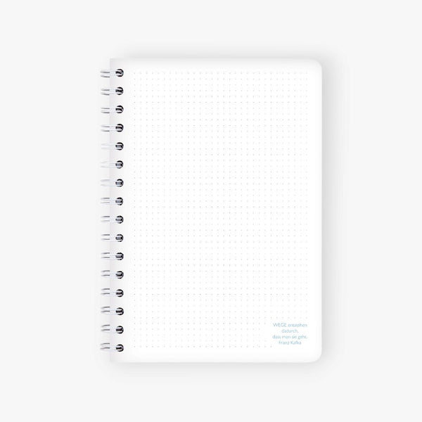 Franz Kafka "Wege entstehen dadurch, dass man sie geht." Ringbuch von CEDON