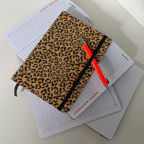 Journal Notizbuch ein MUSS für jeden LEO Liebhaber 🖤🤎 mit Gummiband - von CEDON