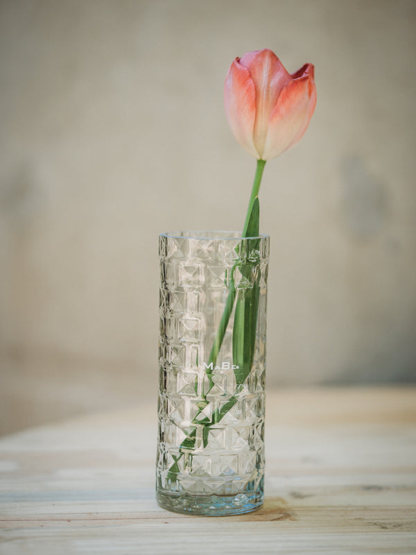 Vase mit wunderschönem Schliff 🌷 auch ohne Blume bereits ein Eycatcher