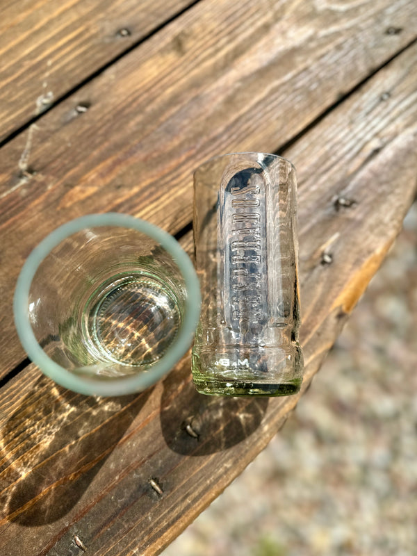 Glas mit Prägung - nicht nur für ein Bierchen - witzig & gesellschaftsfähig