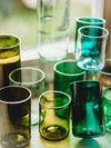 Trink Glas - Upcycling aus der dt. Weinflasche - witzig & ecofriendly - B2B