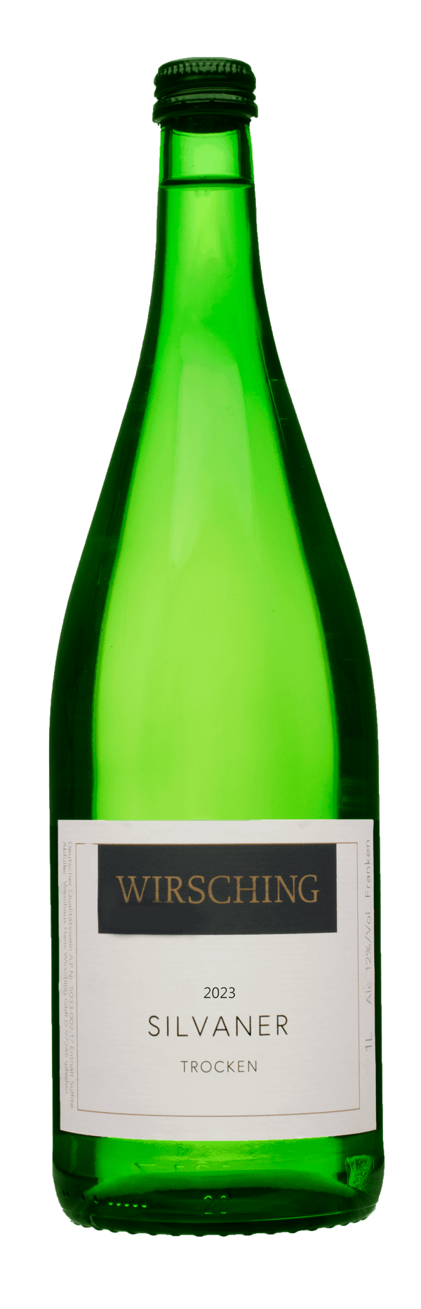 2023 - Silvaner trocken 💚 Literflasche Weingut Hans Wirsching