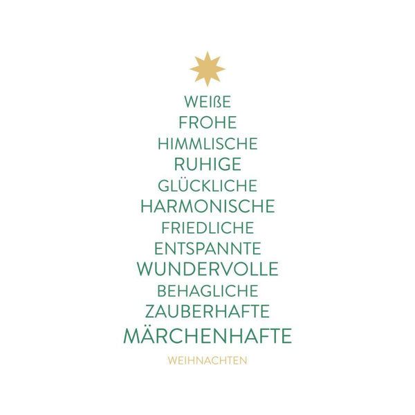 Weihnachtsbaum 🌲 Servietten - von ppd