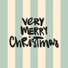 Very merry Christmas - Servietten - von ppd
