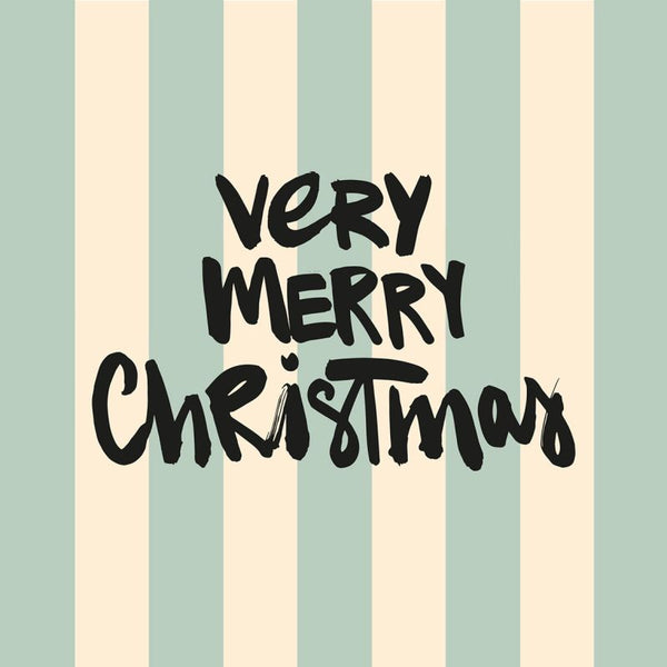 Very merry Christmas - Servietten - von ppd