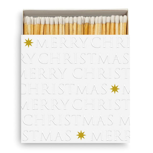 MERRY snow white CHRISTMAS ⭐️ Weihnachts Streichhölzer - zum SCHÖN Rumliegen