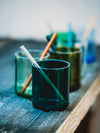 Trink Glas - Upcycling aus der dt. Weinflasche - witzig & ecofriendly - B2B
