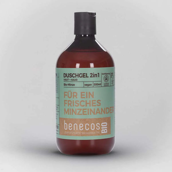 FÜR EIN FRISCHES MINZEINANDER 💚 Bio Duschgel 2in1 BIO-Minze von Benecos