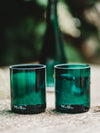 Trink Glas 250ml - Upcycling aus der dt. Weinflasche - witzig & ecofriendly - B2B