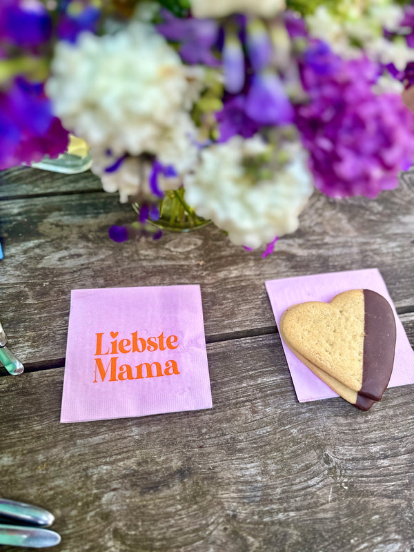 Liebste Mama - Cocktail Servietten - von ppd