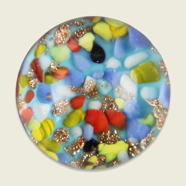 Murmeln aus Murano Glas - Glück-🍀 Kraft- & Wunsch- und Mutmacher Murmel mit den besten Gedanken