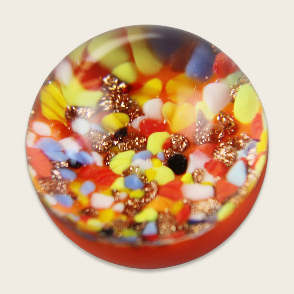 Murmeln aus Murano Glas - Glück-🍀 Kraft- & Wunsch- und Mutmacher Murmel mit den besten Gedanken