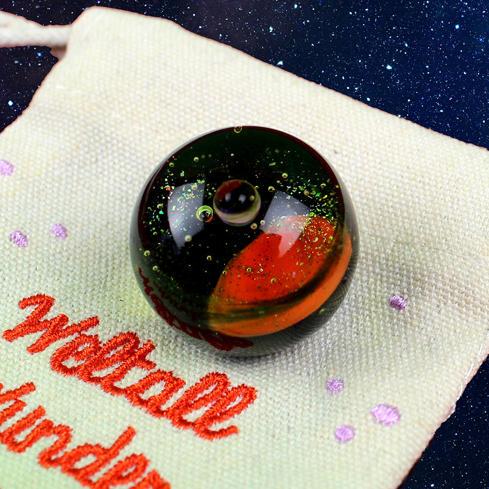 Murmeln aus Murano Glas - Glück-🍀 Kraft- & Wunsch- und Mutmacher Murmel mit den besten Gedanken