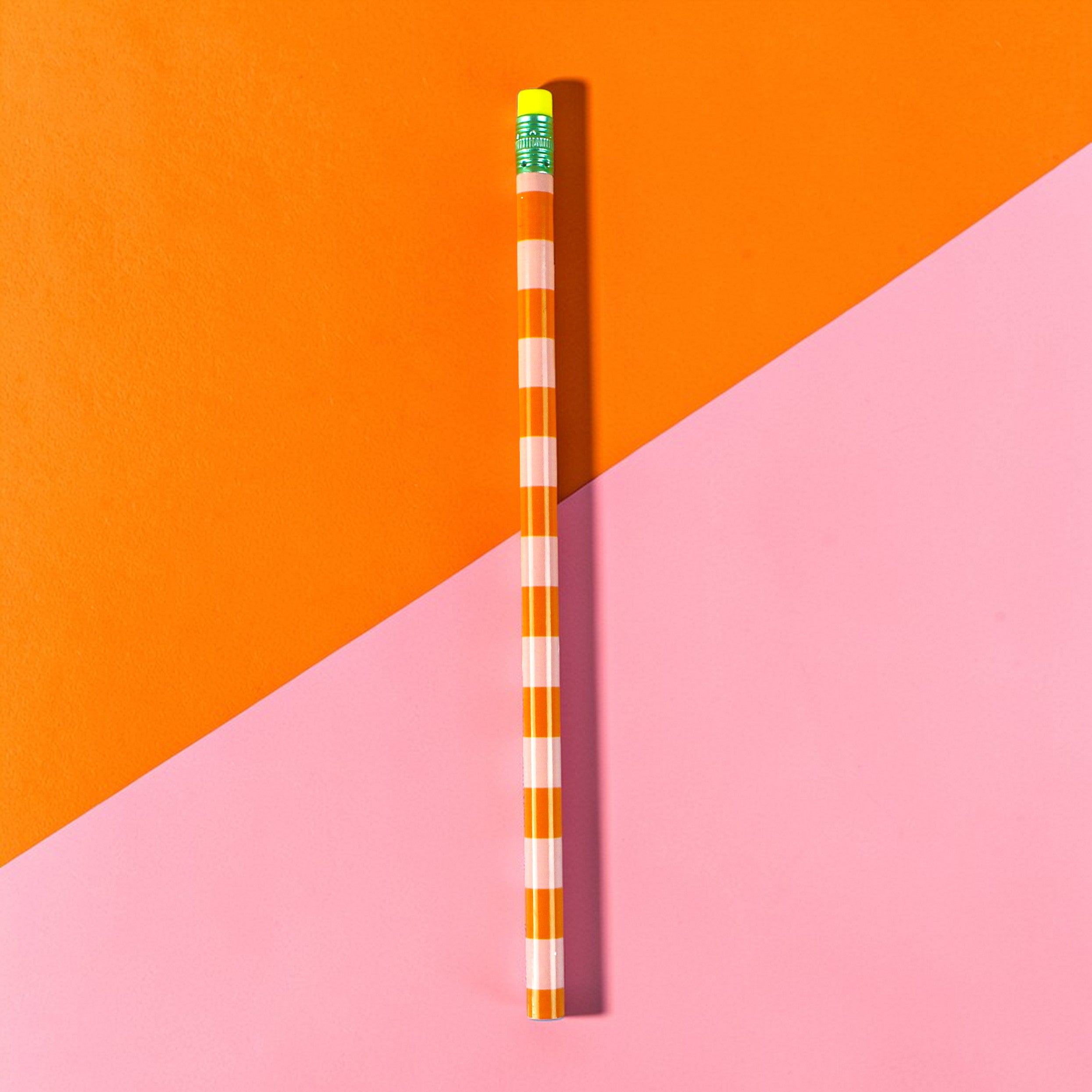 Bleistift mit Radiergummi - lustig bunt von Ava & Yves
