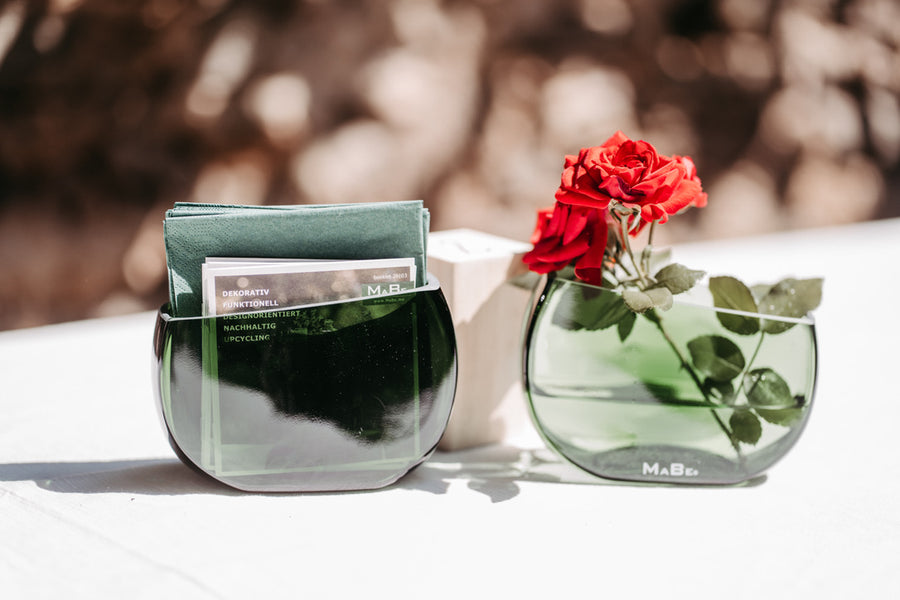 Vase - danish Design - auch ohne Blumen ein traumhafter Eyecatcher