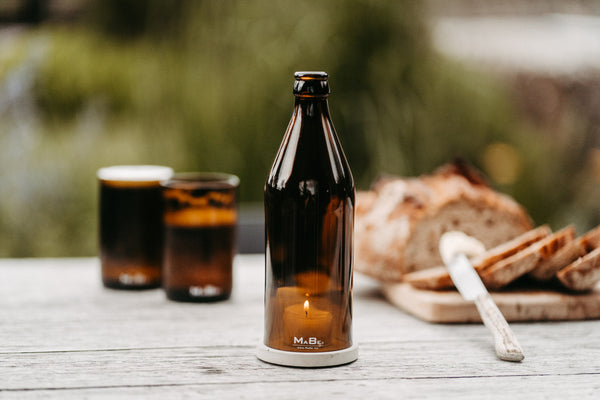 Bier Windlicht - das beste Männergeschenk - Cheers