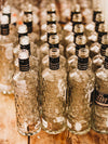 Vodka Windlicht - tolle Struktur - das Mittlere