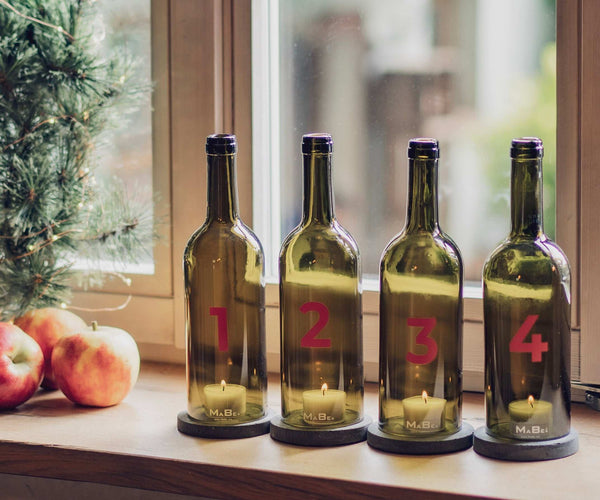 Der nachhaltige Adevntskranz - nadelt nicht und darf in die Spülmaschine