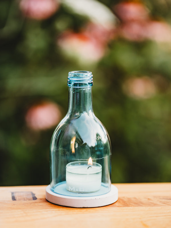 Besonderes Glas 🩵 soft color 🩵 bleu